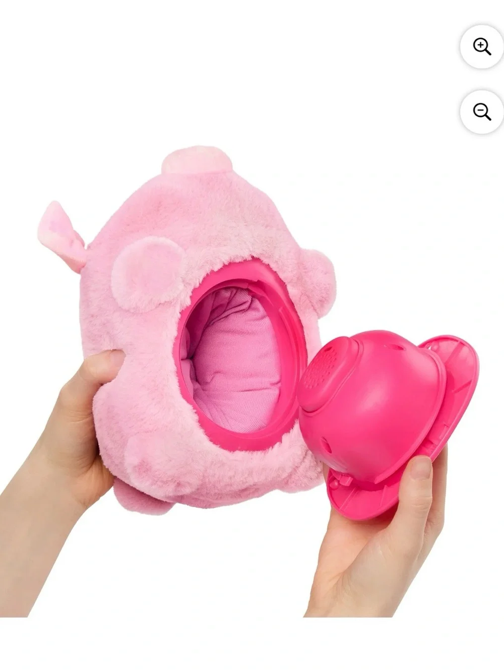 Battat Oink n’ Waddle Pig Interactive Plush Walking Stuffed Animal Toy